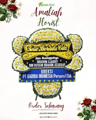 Papan Bunga Duka di Gerendeng